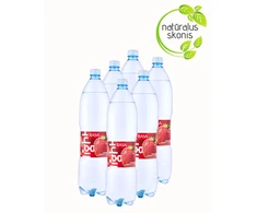 Uab Druskininku Rasa Rasa LIGHT braškių skonio gazuotas stalo vanduo, 1,5l x 6 vnt