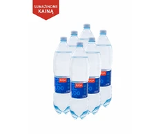 Uab Druskininku Rasa Rasa LIGHT natūralus gazuotas mineralinis vanduo, 1,5l x 6 vnt