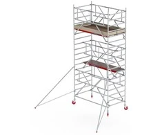Altrex Mobilus aliuminio bokštelis RS 42 su trikampiu stabilizatoriumi - atrama (6,20 m)