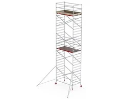 Altrex Mobilus aliuminio bokštelis RS 42 su trikampiu stabilizatoriumi - atrama (10,20 m)