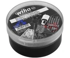 Antgaliai su plastikine mova šerdies uždarymui, komplektas (0.25-2.50mm, 400 vnt.) WIHA