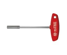 Antgalių laikiklis WIHA su T formos rankena, magnetinis 1/4"