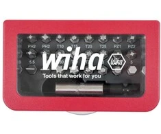 Antgalių rinkinys WIHA BitBox su magnetiniu laikikliu (31 vnt.)