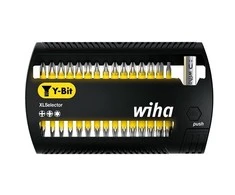 Antgalių rinkinys WIHA XLSelector Y-Bit 25 mm Phillips, Pozidriv, TORX® 1/4 "(32 vnt.)