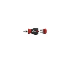 Atsuktuvas su antgaliais Wiha Stubby 1/4" SB