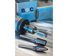 Grąžtas Bohrcraft Kietmetalio frezų rinkinys B/ D/ G formos Ø 6 mm (3 vnt.)