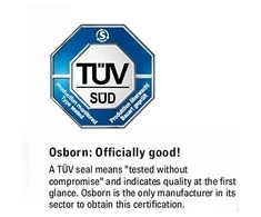 Diskinis šepetys sukta viela OSBORN (Ø 115 mm)