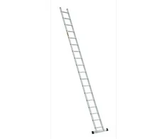 DRABEST PRO aliuminio kopėčios, 18 pakopų, 150 kg (DR-AL-DP-PRO-1X18-2K+H)