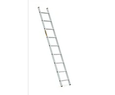 DRABEST PRO aliuminio kopėčios, 9 pakopos, 150 kg