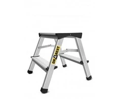 Dvipusės aliuminio kopėčios DRABEST DD2 125 kg