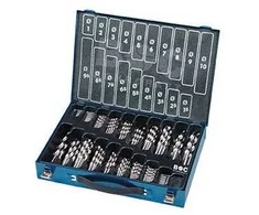 Grąžtas Grąžtų rinkinys Bohrcraft MG170 BC HSS-G DIN 338 // 1-10x0,5/170-tlg.