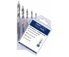 Grąžtas Grąžtų rinkinys Bohrcraft Turbo step DIN 338 HSS-G, 4-5-6-8-10 mm, 5 vnt.