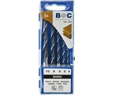 Grąžtas Grąžtų medžiui rinkinys Bohrcraft H 50 Ø 4/5 /6 /8 -/10 (5 vnt.)