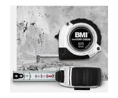 Ruletė BMI twoCOMP Chrom (3 m), SB pakuotė