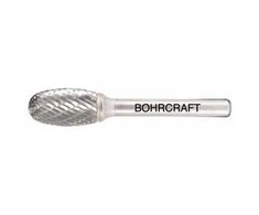 Kietmetalio freza ovalo E formos BOHRCRAFT (Ø 6 mm)