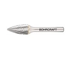 Kietmetalio freza smailios G formos BOHRCRAFT (Ø 6 mm)