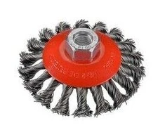 Kūgio formos šepetys supinta viela Osborn (Ø 100x15 mm) SB pack