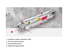 Lazerinis gulsčiukas BMI Torpedo 3