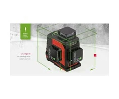 Lazerinis nivelyras BMI multiLASER 3D G (komplektas su imtuvu)