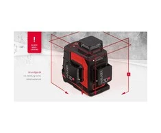 Lazerinis nivelyras BMI multiLASER 3D R (komplektas su imtuvu)