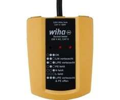 Lizdų testeris 230 V AC WIHA, Elektrikams