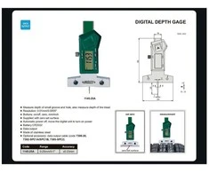Skaitmeninis gylio matuoklis Insize (0-25 mm)