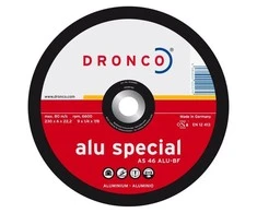 Šlifavimo diskas OSBORN DRONCO AS46ALU T27 (125x6,0x22,23)