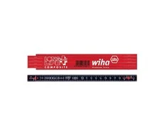 Sulankstomas metras WIHA Longlife Plus Composite (2 m, 10 segmentų)