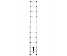 Teleskopinės plieninės kopėčios DRABEST 1x11 3,2 m