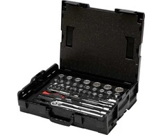 Wiha galvučių ir antgalių rinkinys 1/4" ir 1/2" 60 vnt. L Boxx dežutėje