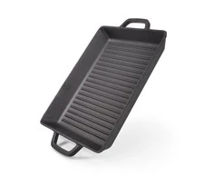 4136 FISSMAN Kvadratinė grill keptuvė 32,5x27х4 cm su dviem rankenomis (ketus)