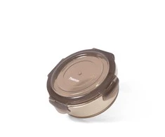 6529 FISSMAN Maisto saugojimo indas 14x5 cm / 620 ml su dangciu (stiklas)