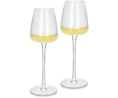 Fissman Baltojo vyno taurių rinkinys 310 ml x 2 vnt. (stiklas)