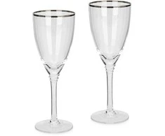 Fissman Dviejų vyno taurių rinkinys 320 ml (stiklas)