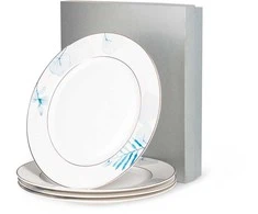 Fissman Porcelianinių lėkščių rinkinys Lyon 27 cm / 4 vnt