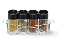 Fissman Prieskonių rinkinys 4x100 ml ant stovo (stiklas)