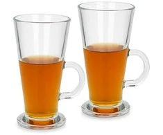 Fissman Stiklinių rinkinys karštiems gėrimams 280 ml x 2 vnt. (stiklas)
