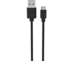 Ansmann USB laidas USB-A – microUSB 1 m juodas (1700-0129)