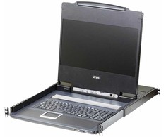 Valiklis Aten komutatorius ATEN CL6700MW-ATA-2XK06DNG KVM komutatoriaus tvirtinimo stove parinktys Juodas