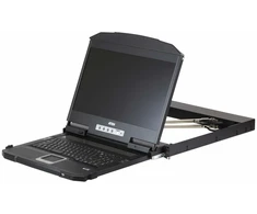 Konsolė KVM Aten ATEN CL3800NW Konsolė KVM USB HDMI DVI VGA su podwójną szyną, układ FR