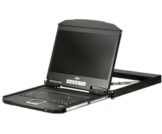 ATEN 1U trumpo gylio USB HDMI vieno bėgio pilnas, 47 cm (18,5"), 1920 x 1080 pikselių, TFT-LCD, 350 cd/m², 1000:1, 178°