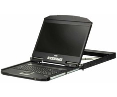 Valiklis Przełącznik Aten ATEN CL3100NX przełącznik KVM Możliwości montowania w stelażu Juodas