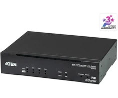 Aten 4 kanalų mikrofono/linijos pirminis stiprintuvas su DSP ir Dante (AD400E-AT)