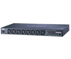 Aten 8-Outlet 1U eco PDU, Metered by bank, Switched by Outlet