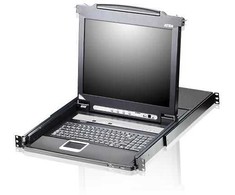 Valiklis Przełącznik Aten ATEN CL5708N przełącznik KVM Możliwości montowania w stelażu Juodas
