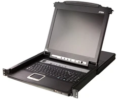 Aten CL5708N, USB, USB Type-A, 1280 x 1024 pikselių, 1,255 sek./puslapis, Juoda, 1U
