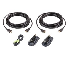 Kabelis Aten ATEN 2L-7D03UHX5 USB HDMI Dual Ekranas Secure KVM Kabelis Set