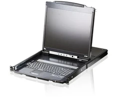 Aten PS/2-USB VGA Dual Rail 19" LCD Konsol with USB