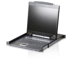 Konsolė KVM Aten Konsolė KVM ATEN CL3000N, 48 cm LCD, VGA, PS/2-USB, USB prievadas, LED HG ekranas, US sąranka