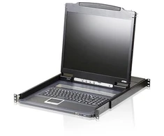 Konsolė KVM Aten Konsolė KVM ATEN CL3000N, LCD 48 cm, VGA, PS/2-USB, USB prievadas, britiškas išdėstymas
